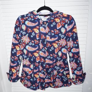 Levi's Multi-colored Paisley Denim Utility Jacket